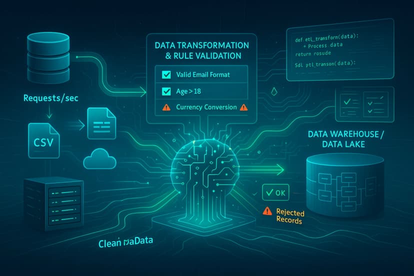 Data Transformation Testing: Validating Business Rules in ETL Pipelines