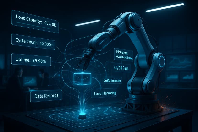 Performance Testing for Robotics: Load Handling, Precision & Uptime