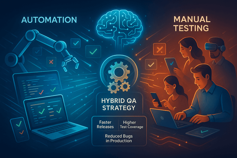 Automation vs Manual: A Hybrid Approach for Effective QA